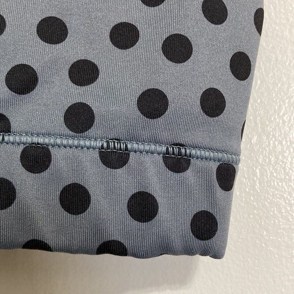 NIKE Dri Fit Gray Black Polka Dot Racerback Sports Bra Womens Small - Picture 6 of 13